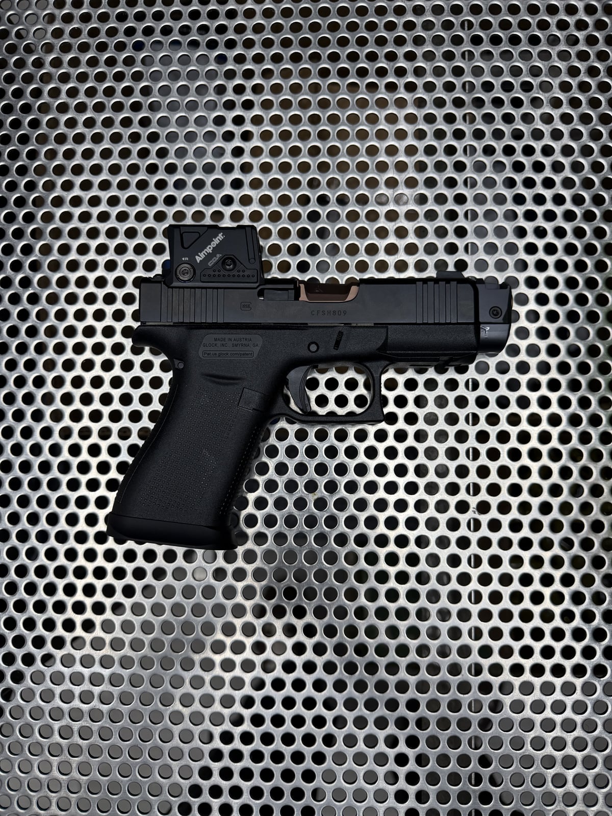 Glock 43X Radian Ramjet + Afterburner SLR Magwell COA
